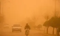 غلظت غبار در زابل به ۳۷ برابر حد مجاز رسید