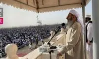 تصویری از برگزاری نماز عید فطر در زاهدان