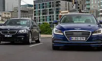 هیوندای جنسیس در مقابل BMW سری 5