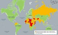 14 نقشه شگفت انگیز و متفاوت از جهان