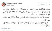 هشدار توییتری وزیر ارشاد به مسافران نوروزی