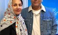 تصویری از مهران مدیری در کنار همسرش