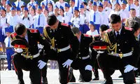رژه و جشن ملی در قرقیزستان +عکس