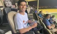 دو مهمان ویژه تماشاگر جدال استقلال - الهلال