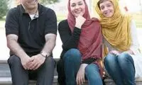 هانیه توسلی و فرخ‌نژاد در سعادت‌ آباد +عکس