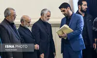 مراسم ترحیم پدر سرلشکر سلیمانی