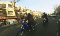 موتورسواری متفاوت شهردار تهران