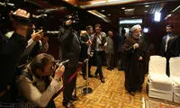 دیدار روحانی با رئیس جمهور فرانسه