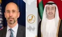 رابرت مالی با وزیر خارجه امارات گفت‌وگو کرد