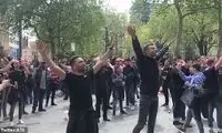 جنون هواداران آژاکس؛ در قلب لندن!