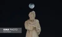 «ابرماه سرخ آبی» و «ماه‌گرفتگی آبی» در ایران
