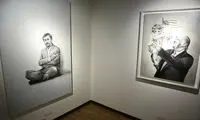 احمدی‌نژاد و ترامپ در یک گالری در تهران