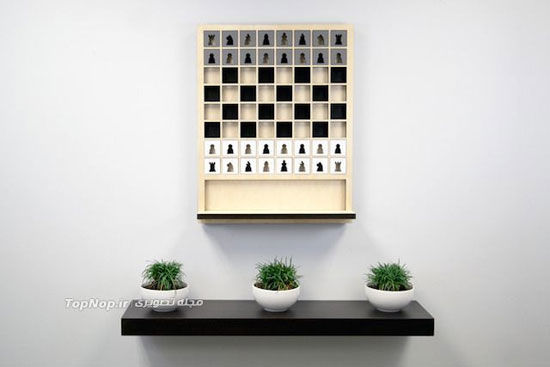 شطرنج دیواری! +عکس