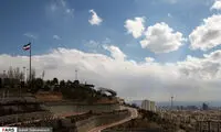 آسمان امروز تهران در وضعیت پاک