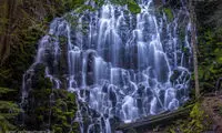 آبشار رویایی رامونا در آمریکا +عکس