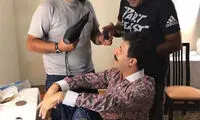 اتاق گریم سریال «پایتخت ۵» در آنتالیا