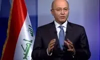 برهم صالح: تیراندازی‌ها به تصمیم دولت نبود