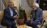 دیدار رئیس دفتر رئیس جمهور با جمشید مشایخی
