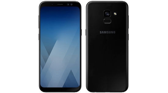 تصویر یکی از گوشی‌های Galaxy A 2018
