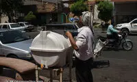 گرمای طاقت‌فرسا نفس اهوازی‌ها را گرفت