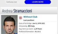 استراماچونی بدون باشگاه شد