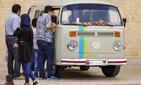 همایش خودرو‌های «فولکس» در شیراز
