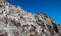 تصاویری از کوه نمک در قم