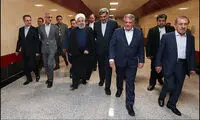 افتتاح خط شش مترو تهران با حضور رئیس جمهور