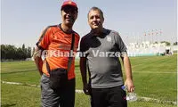 فردوسی‌پور و اسکوچیچ در یک قاب
