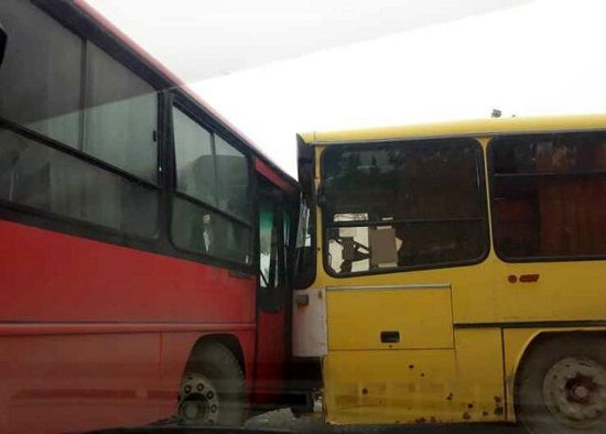جزئیات برخورد ۲ اتوبوس‌ِ دانشجویان یاسوج