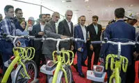 افتتاح طرح پلیس دوچرخه سوار