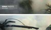 آهن های گداخته در اطراف پلاسکو