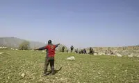 امدادرسانی هلال احمر به سیل‌زدگان معمولان