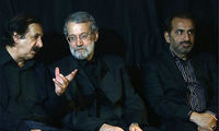 لاریجانی در منزل مجید مجیدی +عکس