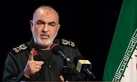 قول سردار سلامی به حادثه دیدگان انفجار بندر
