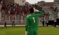 ابراز احساسات متفاوت بیرانوند به هواداران پرسپولیس
