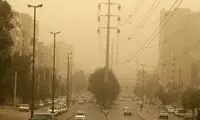 گرد و خاک و گرما در راه خوزستان است