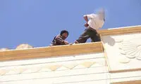 مجازات دو جوان به سبک داعش +عکس