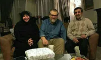 احمدی نژاد به عیادت کارگردان مشهور رفت