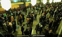 لبخند «حامی» در تالار وحدت +عکس