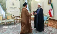 دیدار عمار حکیم با روحانی