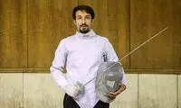 شمشیرباز نابغه ایرانی، هر شب با بغض می خوابد!