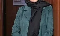 تصاویر جدید مهتاب کرامتی در اکران «صحنه‌زنی»