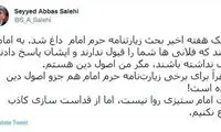 انتقاد وزیر سابق ارشاد از زیارتنامه حرم امام