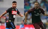 ترکیب اصلی ناپولی و میلان اعلام شد