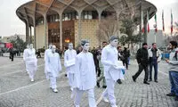 «مردان سپید» در چهار راه ولی عصر +عکس