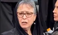 آزیتا حاجیان در مراسم اکبر عبدی به سیم آخر زد
