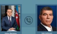 گفت‌وگوی تلفنی وزرای خارجه تل‌آویو و باکو