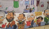 نامزدهای انتخابات 96 در صف نانوایی!