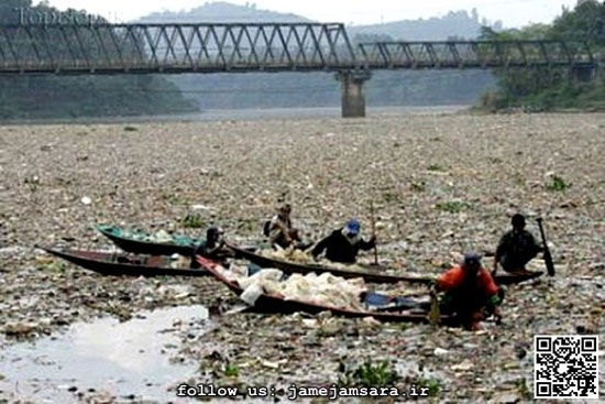کثیف‌ترین رودخانه دنیا +عکس